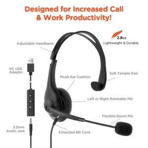 HyperGear V100 Professional Wired Headset