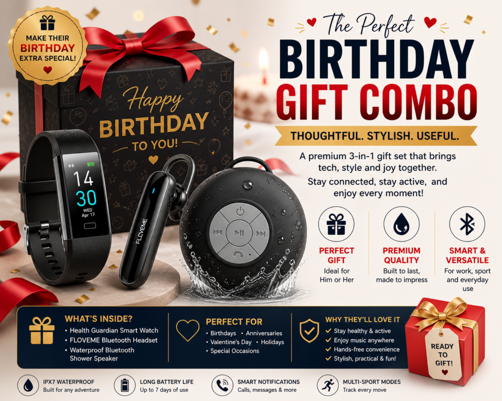 Ultimate Birthday Gift Combo (3-in-1)